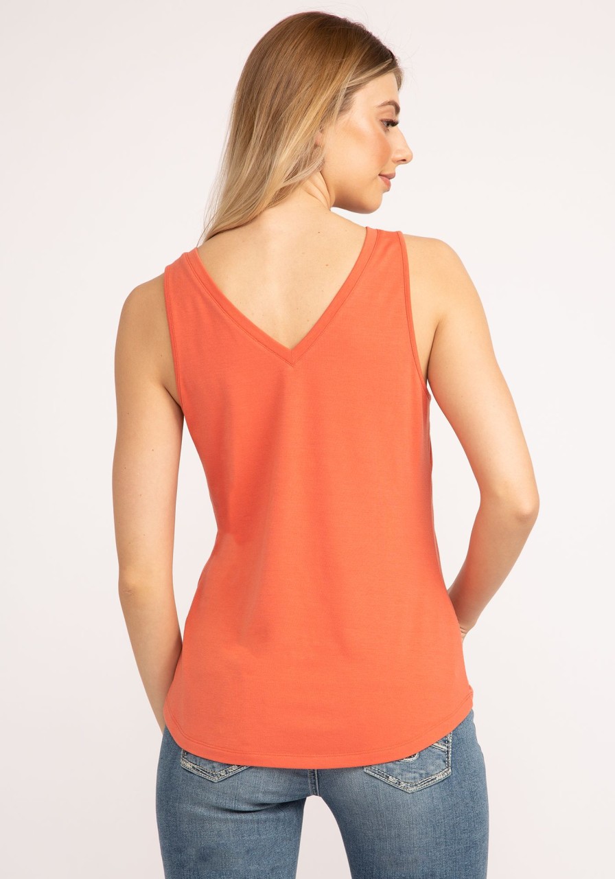 Women KISMET Layering Essentials | Tammi Double V-Neck Tank Top