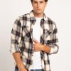 Men distillery Shirts | Warren Flannel Button-Up Shirt