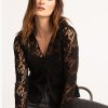 Women kismet Shirts & Blouses | Jaylyn Lace Button Front With Detachable Cami