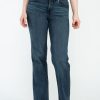 Women BOOTLEGGER Straight Jeans | Flawless High Rise Trouser Jean