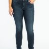 Women SILVER Skinny Jeans | Suki Mid Rise Skinny Jeans