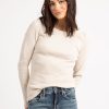 Women KISMET T-Shirts & Tanks | Leslie Boat Neck Long Sleeve Top