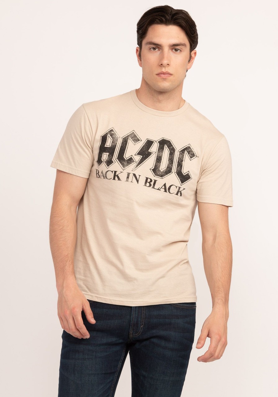 Men ACDC Graphic T-Shirts | Back In Black T-Shirt