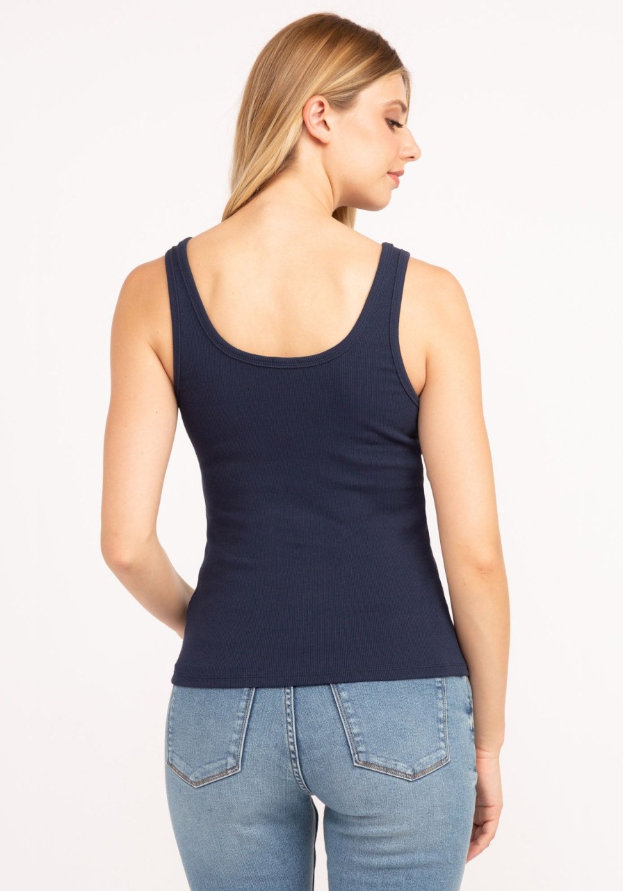 Women kismet Layering Essentials | Che Core Double Scoop Neck Tank Top