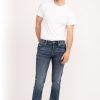 Men BOOTLEGGER Slim Straight Jeans | Knit Slim Straight Tech Jean