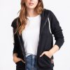 Women kismet Hoodies & Sweatshirts | Zaharah Core Full Zip Hooded Fleece