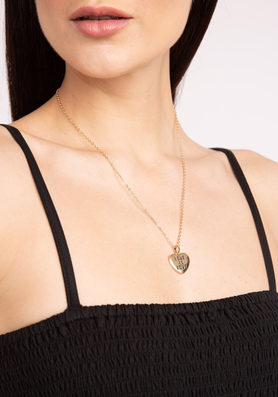 Women kismet Jewellery | Necklace Love Is Love