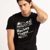 Men DISTILLERY Graphic T-Shirts | Ice Hockey T-Shirt