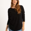 Women kismet T-Shirts & Tanks | Logan Core Scoop Neck Long Sleeve