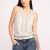 Women KISMET T-Shirts & Tanks | Athena Double V-Neck Top