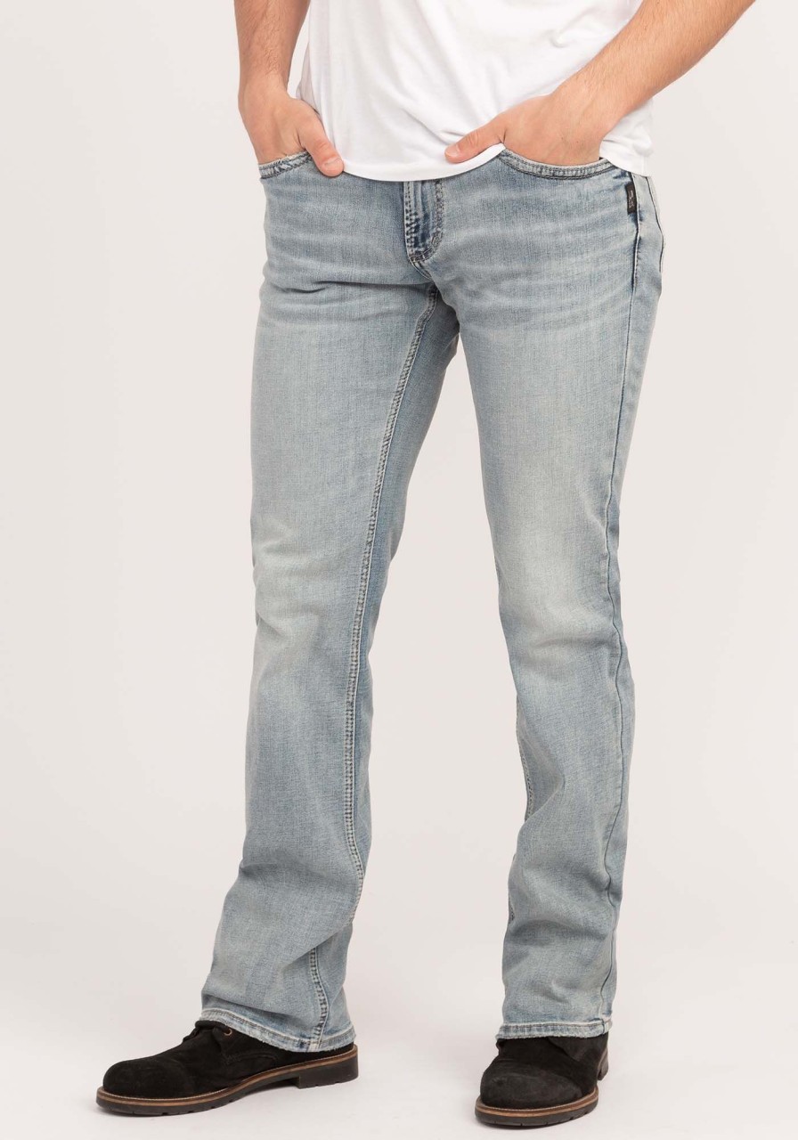 Men silver Bootcut Jeans | Jace Bootcut