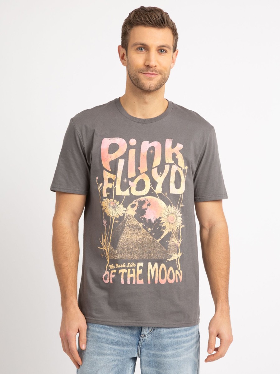 Men PINK FLOYD Graphic T-Shirts | Dark Side Of The Moon T-Shirt