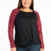 Women KISMET T-Shirts & Tanks | Raven Long Sleeve Scoop Neck