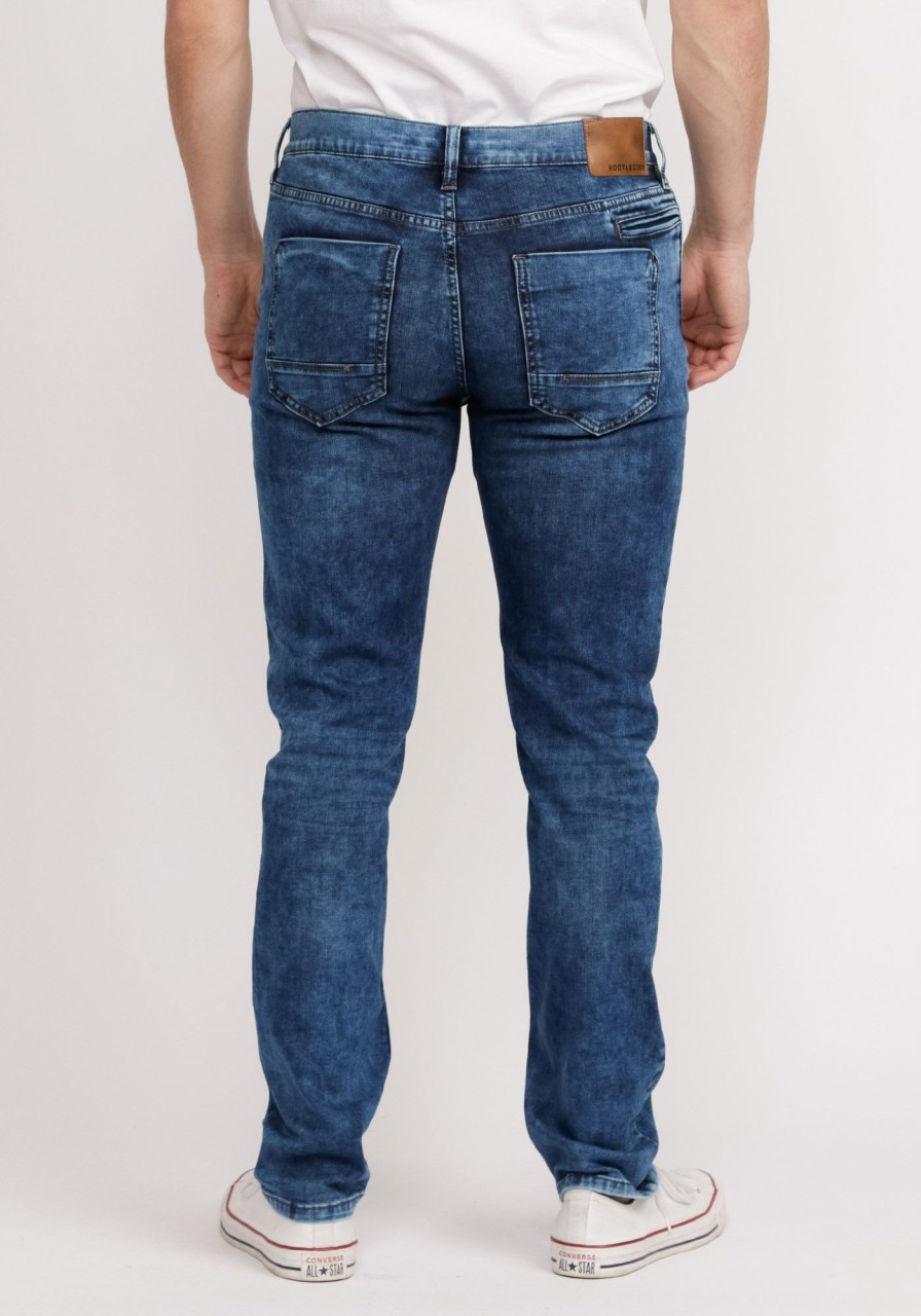 Men BOOTLEGGER Slim Straight Jeans | Coolmax® Slim Straight Tech Jeans