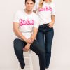 Men BARBIE Graphic T-Shirts | Vintage Barbie Logo T-Shirt