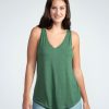 Women KISMET T-Shirts & Tanks | V Neck Textured Knit Tank - Ela