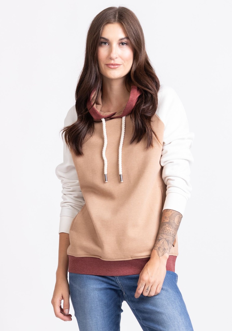 Women kismet Hoodies & Sweatshirts | Cailyn Colorblock Hooded Popover