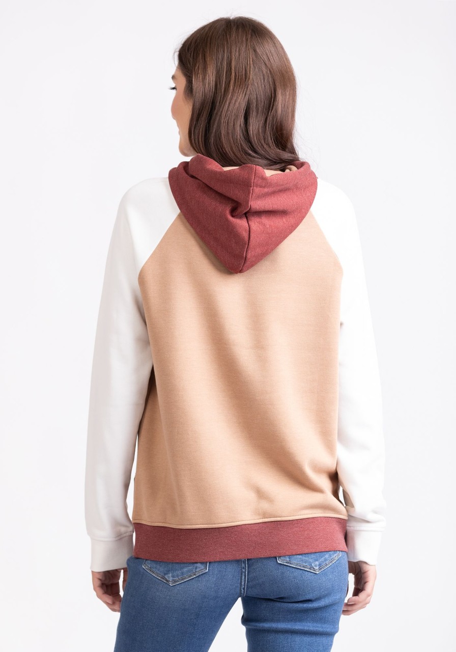 Women kismet Hoodies & Sweatshirts | Cailyn Colorblock Hooded Popover