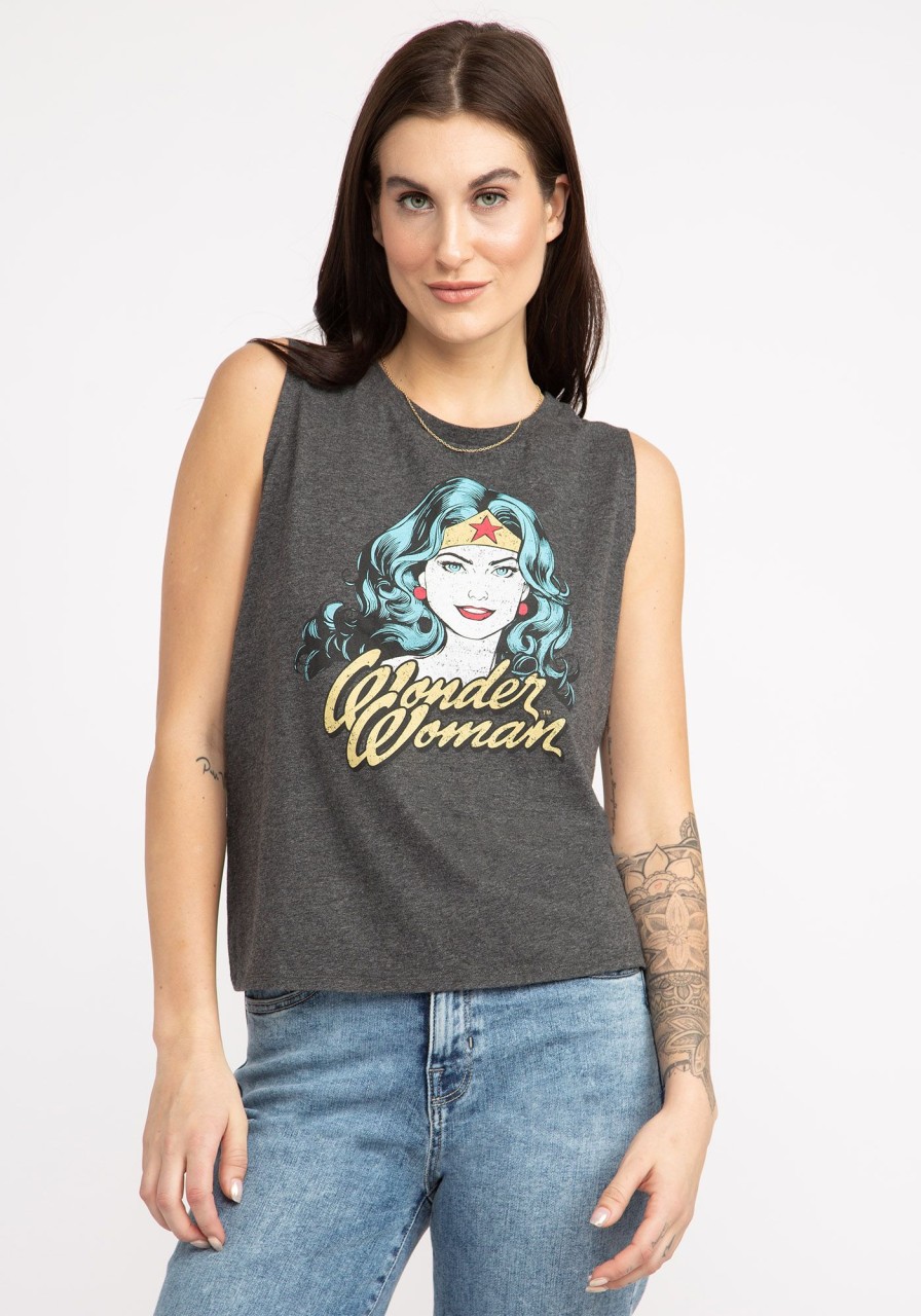 Women WONDER WOMAN T-Shirts & Tanks | Wonder Woman Muscle Tank Top