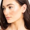 Women KISMET Jewellery | Large Gold Hoop Earrings