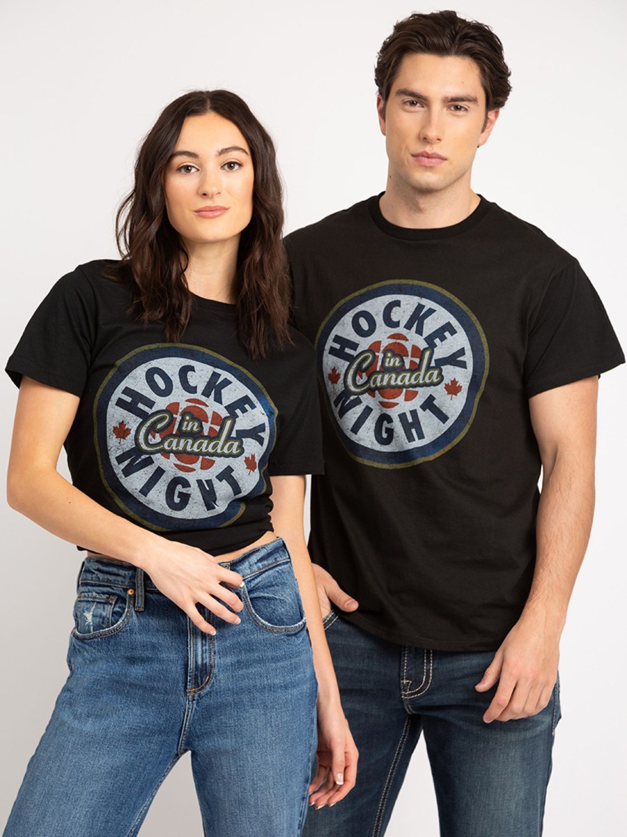 Men HOCKEY NIGHT IN CANADA Graphic T-Shirts | Graphic T-Shirt