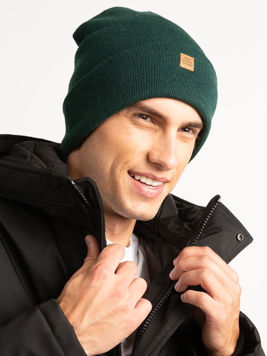 Men TRUE NORTH DENIM Hats & Toques | Gender Neutral Cuffed Beanie