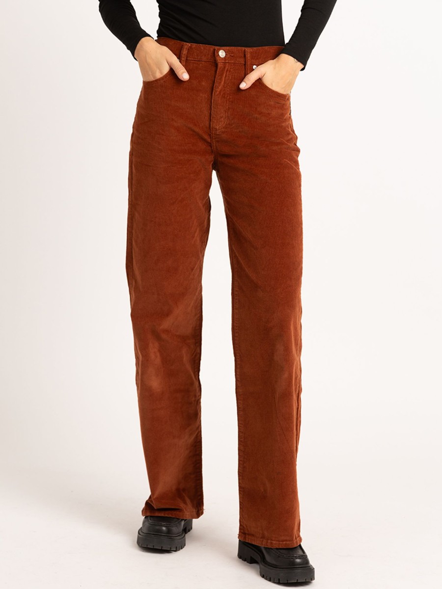 Women SILVER Straight Jeans | Highly Desirable Corduroy Trouser Jean