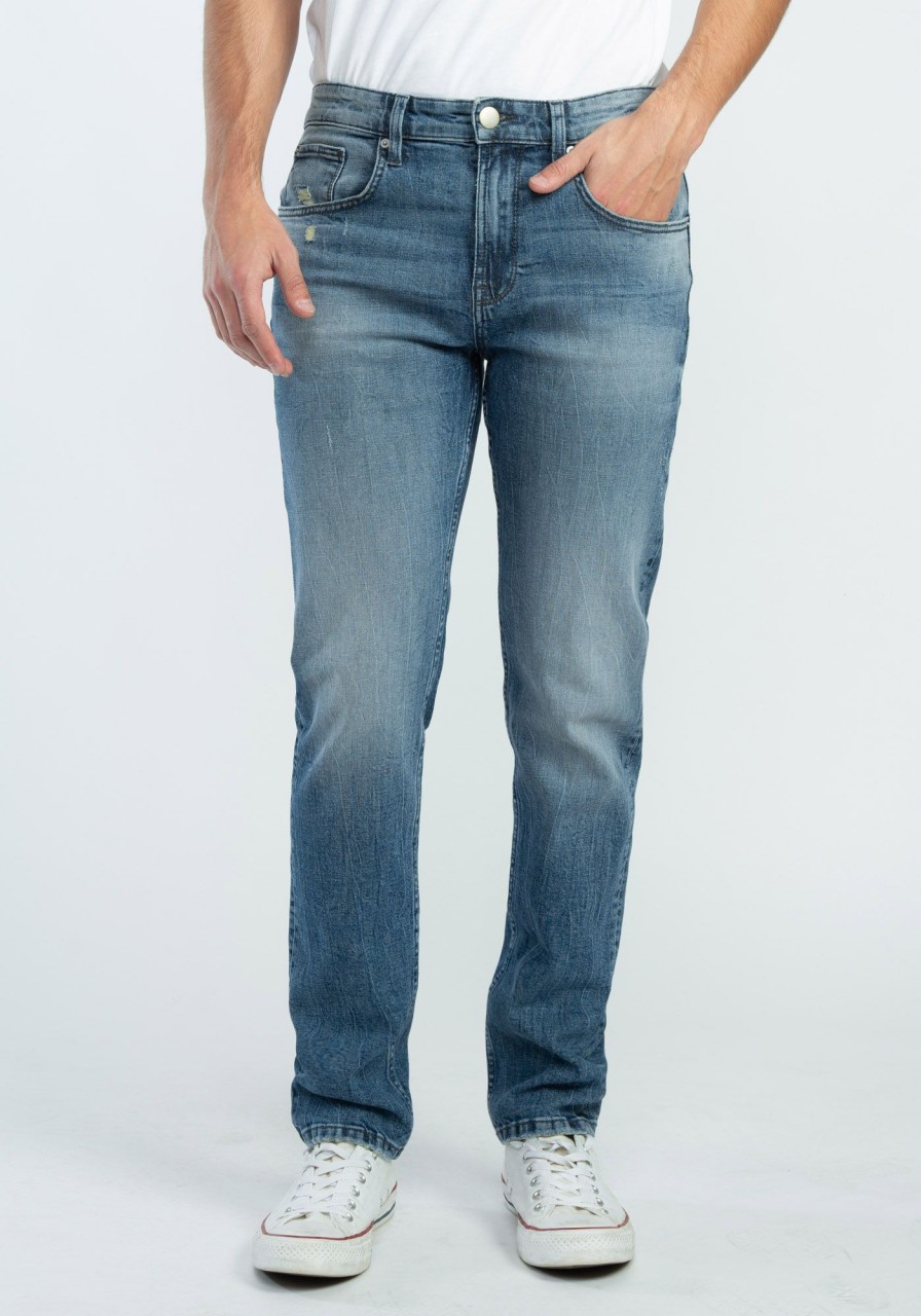 Men BOOTLEGGER SMART DENIM Slim Straight Jeans | Slim Straight Jeans