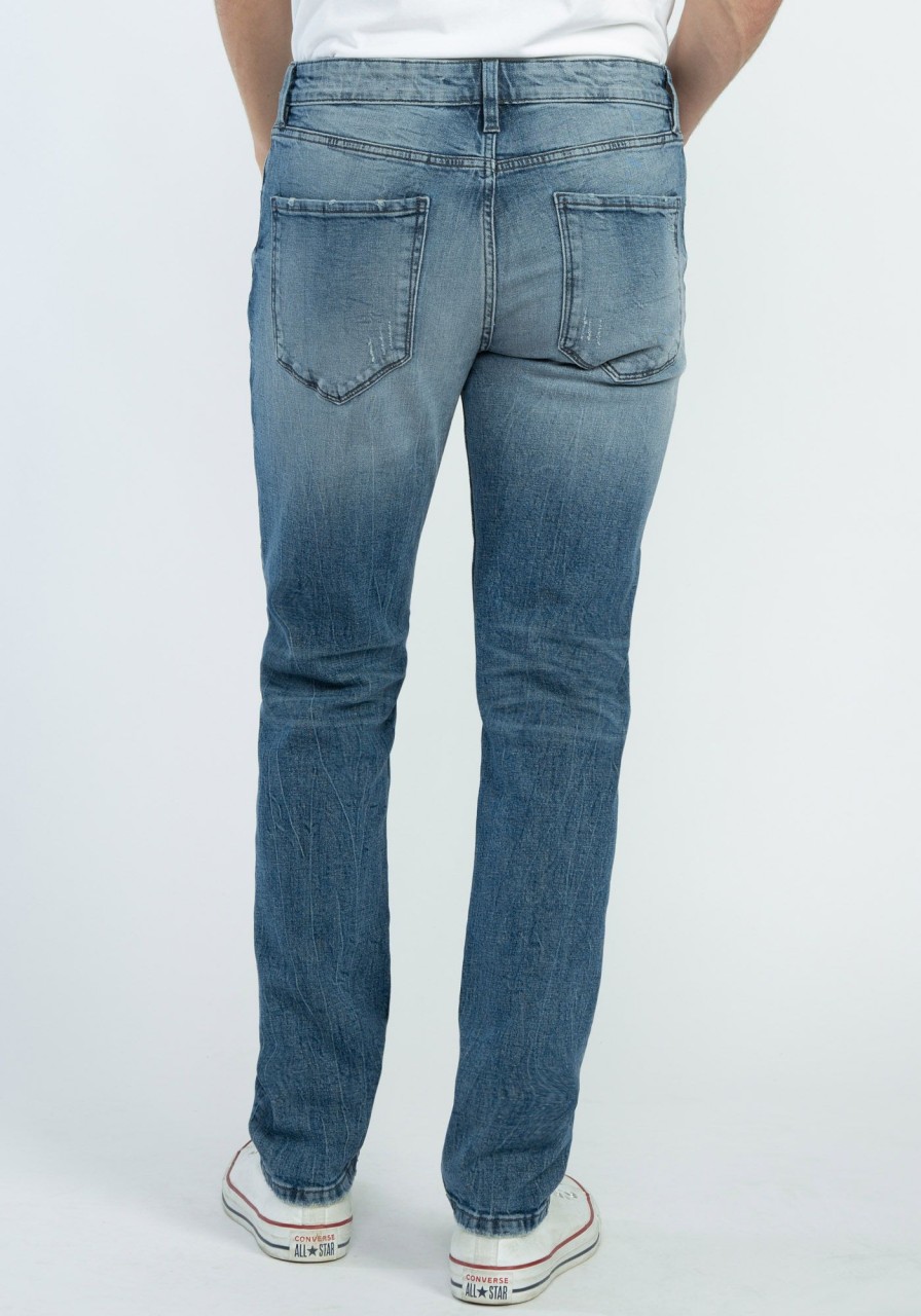 Men BOOTLEGGER SMART DENIM Slim Straight Jeans | Slim Straight Jeans