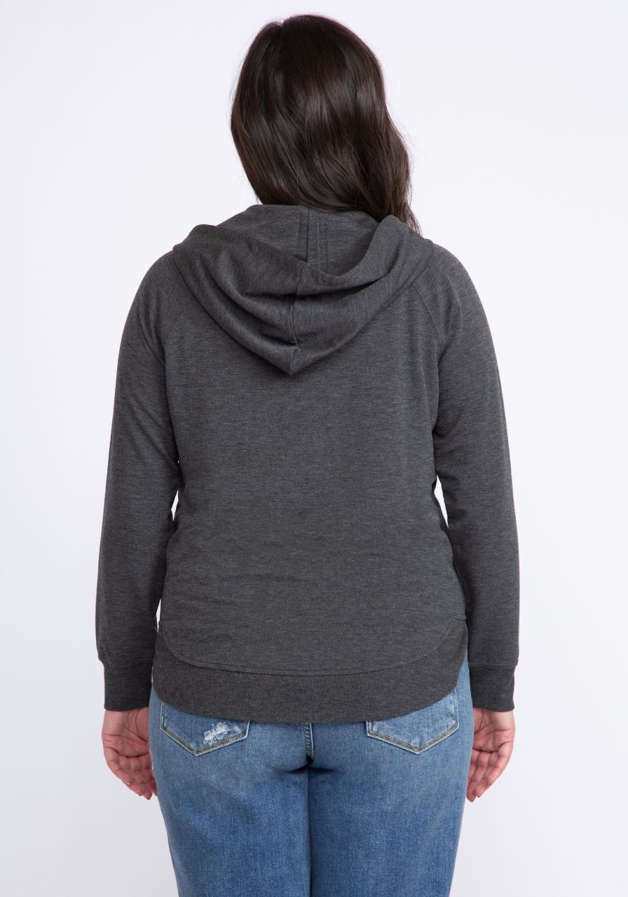 Women KISMET Hoodies & Sweatshirts | Julien Lace Up Hooded Popover