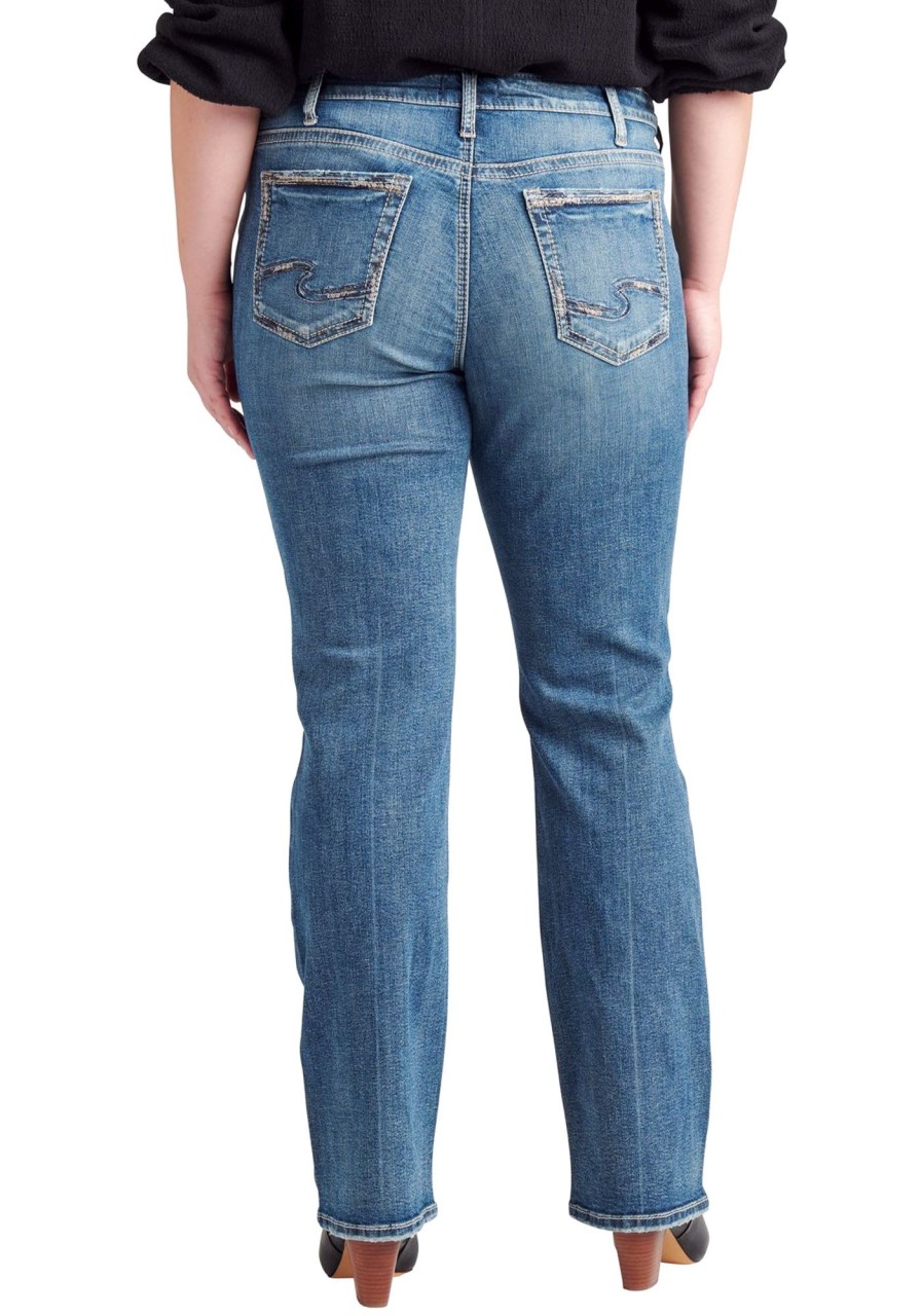 Women SILVER Bootcut Jeans | Suki Slim Bootcut Jeans