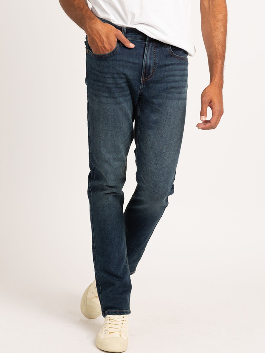 Men BOOTLEGGER Relaxed Jeans | Relaxed Straight Tech Jean