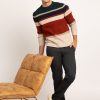 Men DISTILLERY Hoodies & Sweaters | Austin Waffle Stitch Crewneck