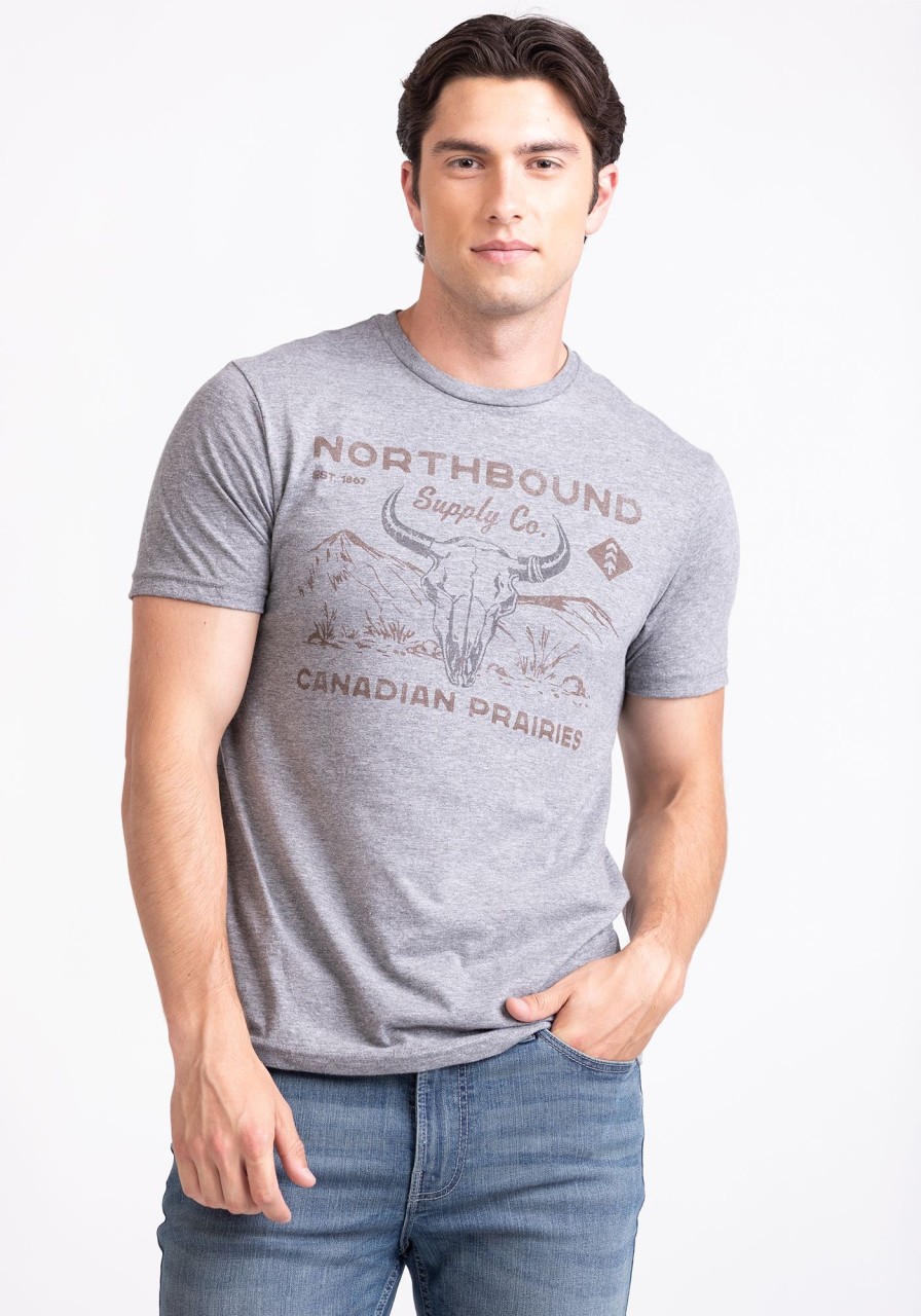 Men NORTHBOUND Graphic T-Shirts | Canadian Praires T-Shirt