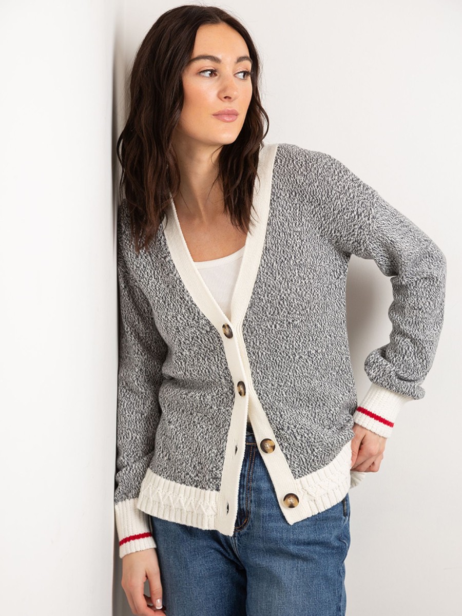 Women KISMET Sweaters & Cardigans | Eira Mal Front Button Cardigan