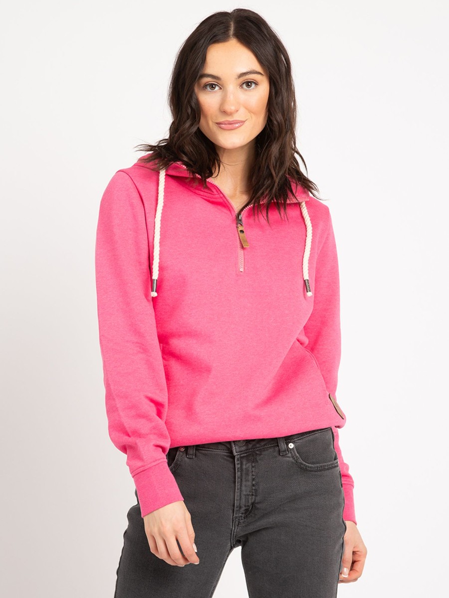 Women KISMET Hoodies & Sweatshirts | Renee 1/4 Zip Hoodie