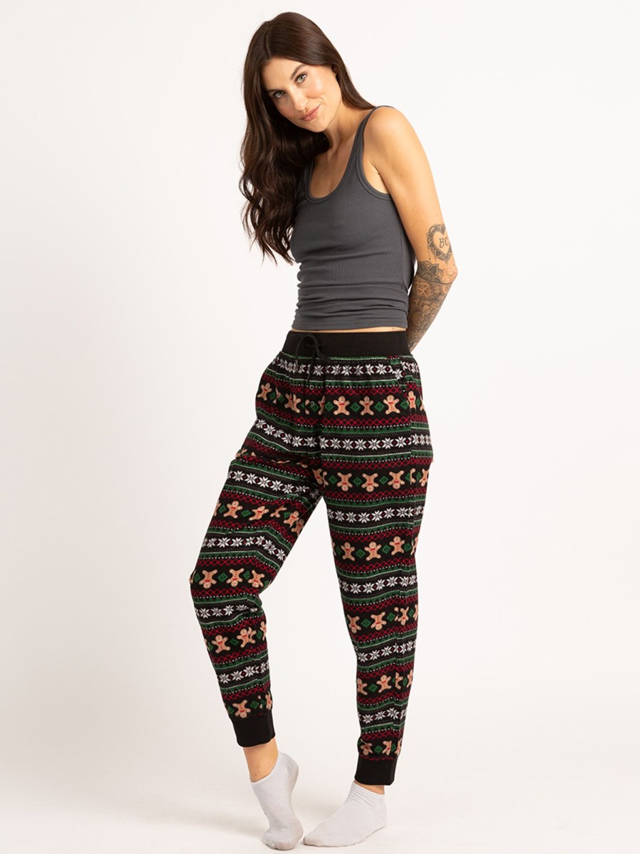 Women BOOTLEGGER WEEKEND | Baker Flannel Jogger Lounge Pant