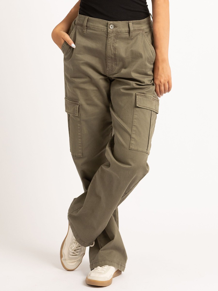 Women KISMET | Kara High Rise Wide Leg Cargo