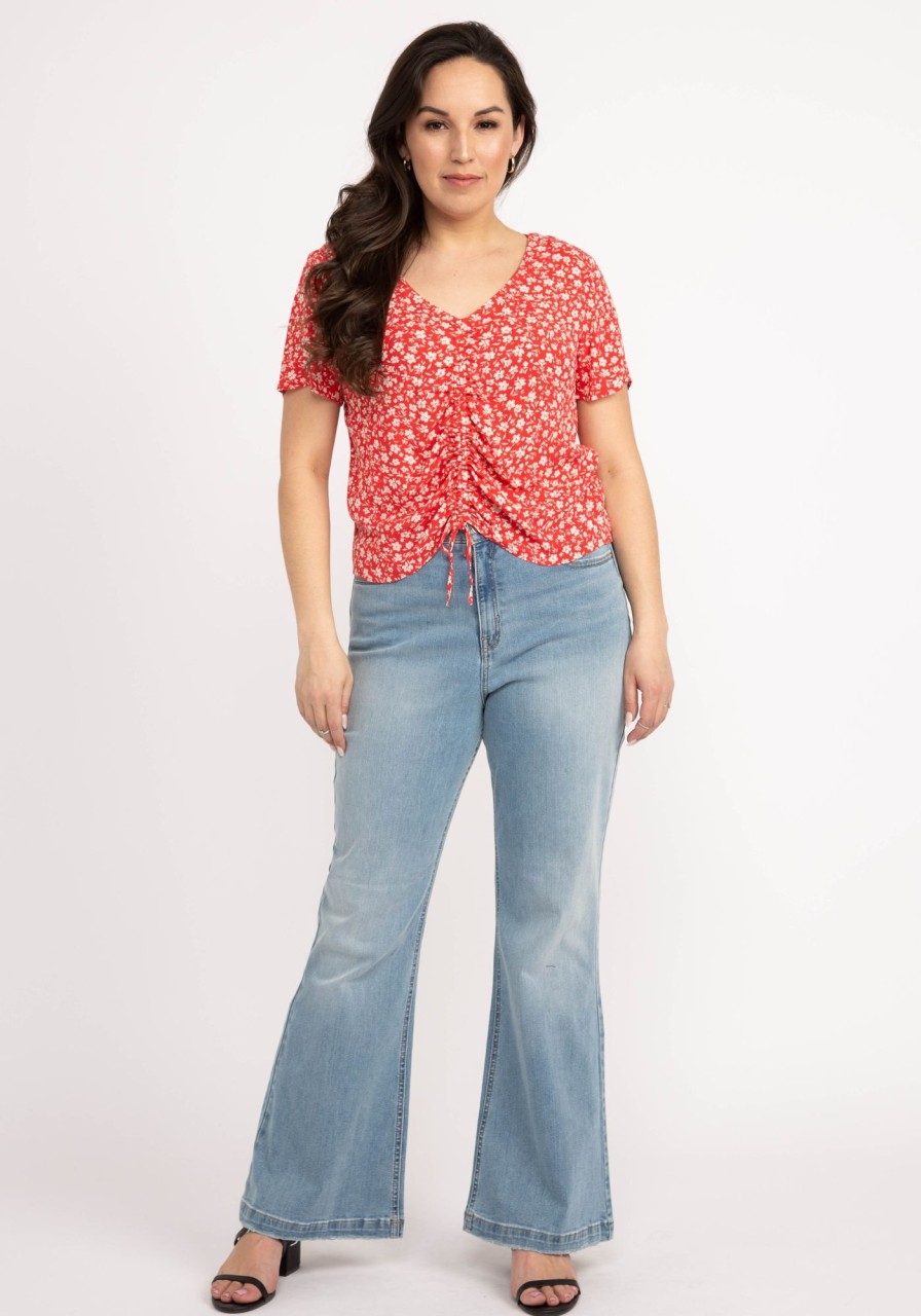 Women KISMET Shirts & Blouses | Breanna Short Sleeve Shirt