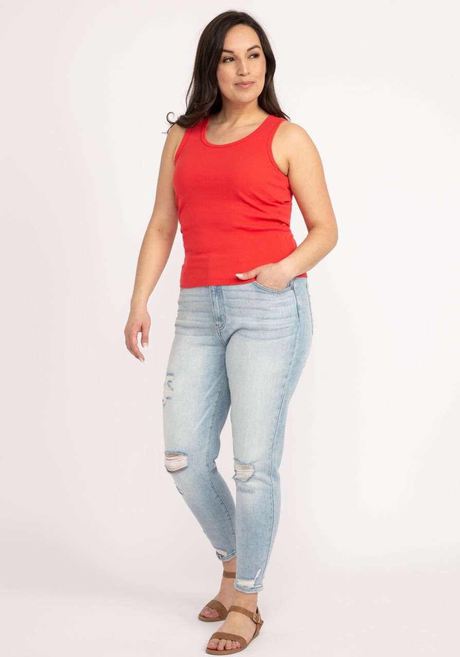 Women KISMET Layering Essentials | Cathy Ribbed Tank Top