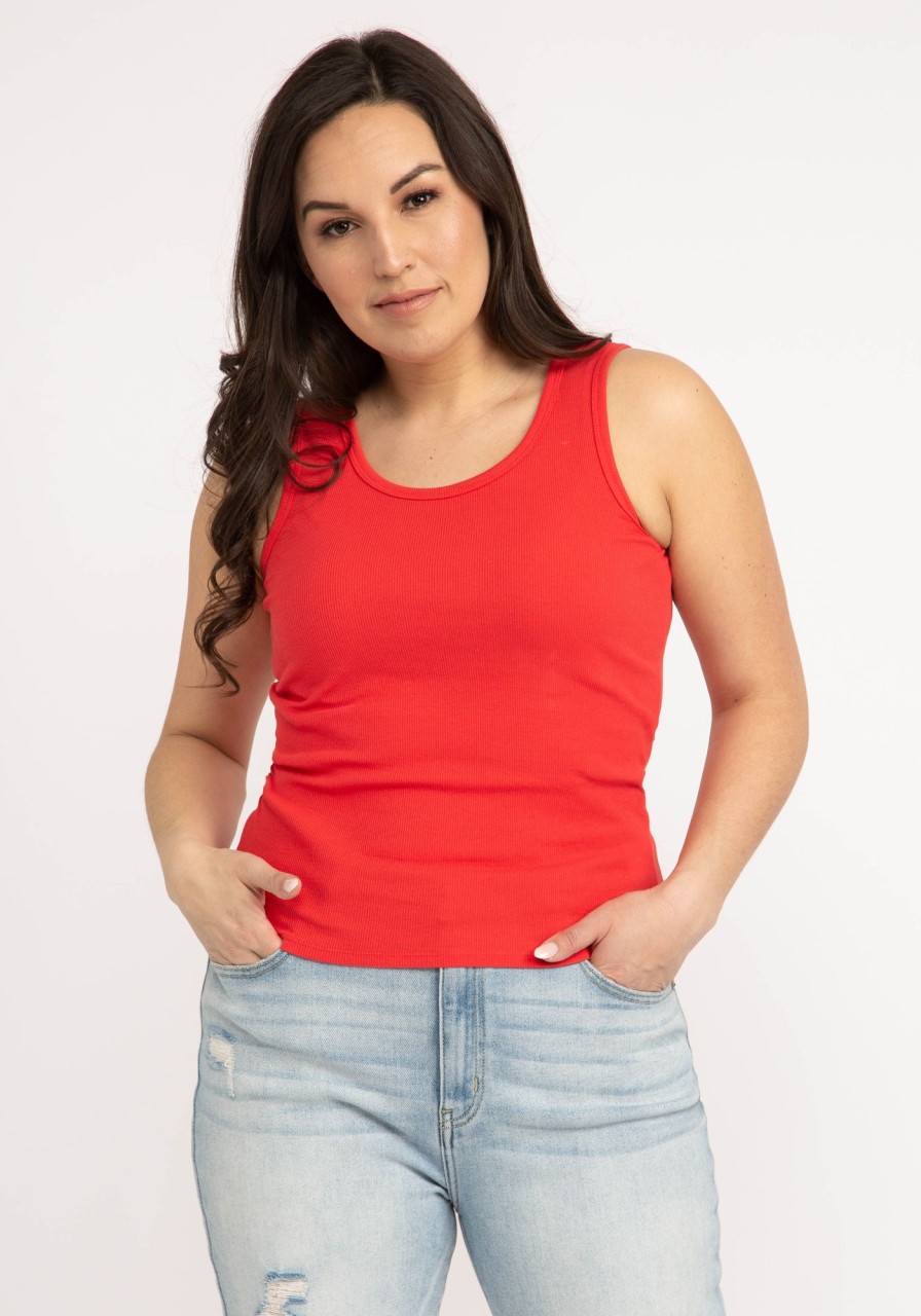 Women KISMET Layering Essentials | Cathy Ribbed Tank Top