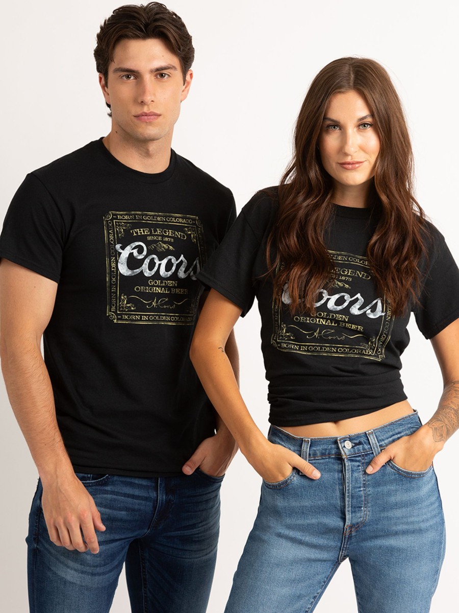 Men COORS Graphic T-Shirts | Golden Vintage T-Shirt