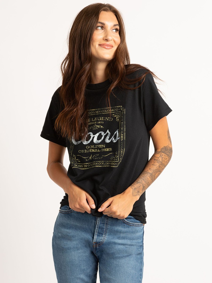 Men COORS Graphic T-Shirts | Golden Vintage T-Shirt