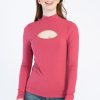 Women KISMET T-Shirts & Tanks | Kat Cutout Long Sleeve