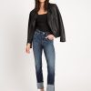 Women SILVER Straight Jeans | Avery Straight Leg Jean