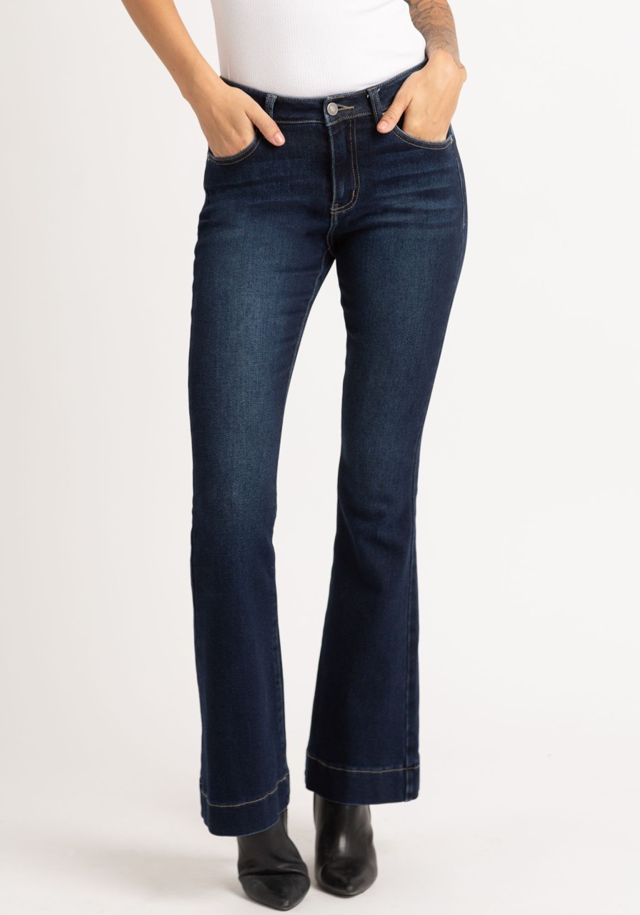 Women KANCAN Flare Jeans | High Rise Flare