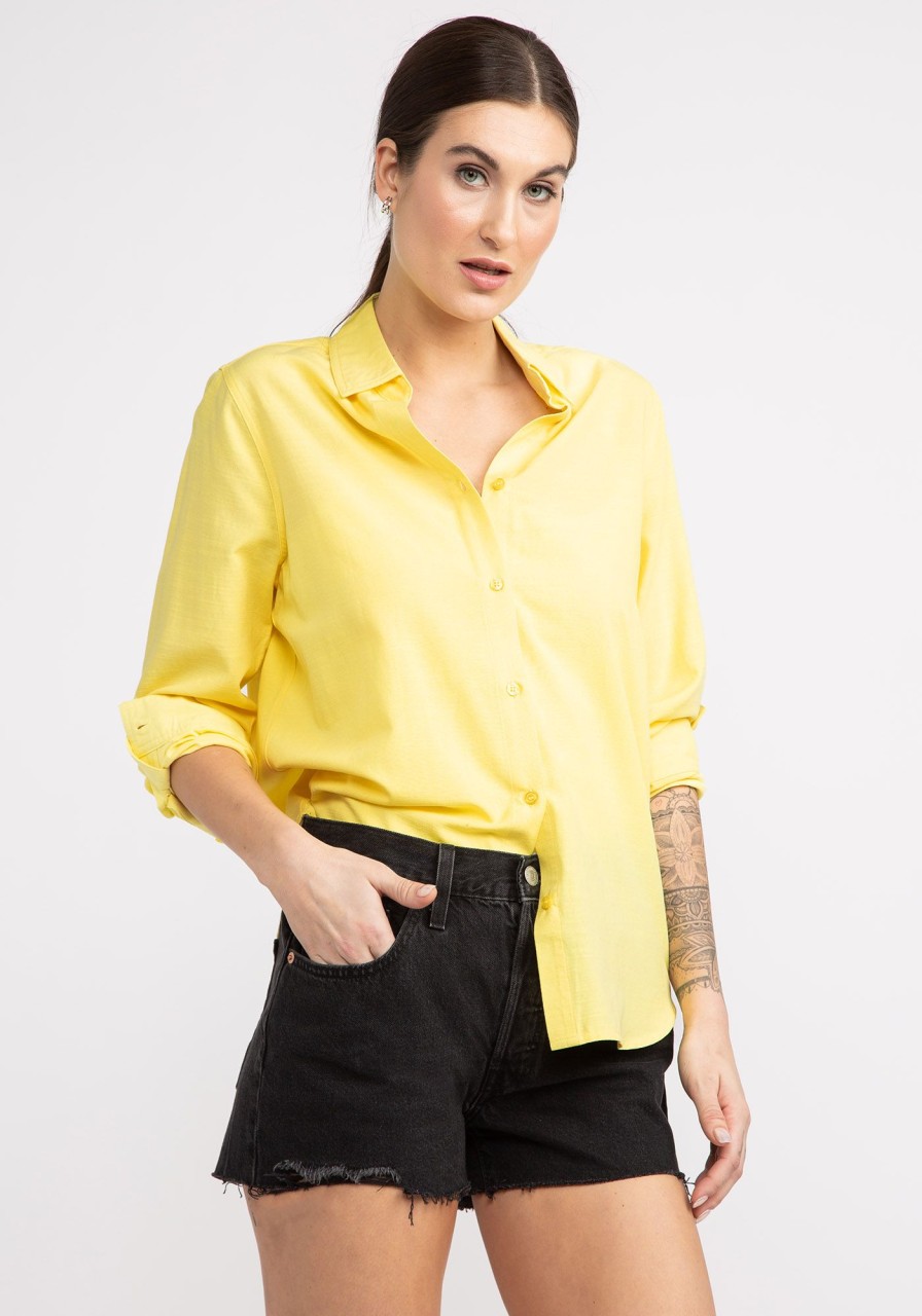 Women KISMET Shirts & Blouses | Kirsten Button Front Shirt