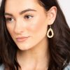 Women KISMET Jewellery | Beaded Tear Drop Earrings