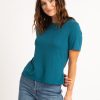 Women KISMET T-Shirts & Tanks | Sereena Crew Neck Short Sleeve T-Shirt