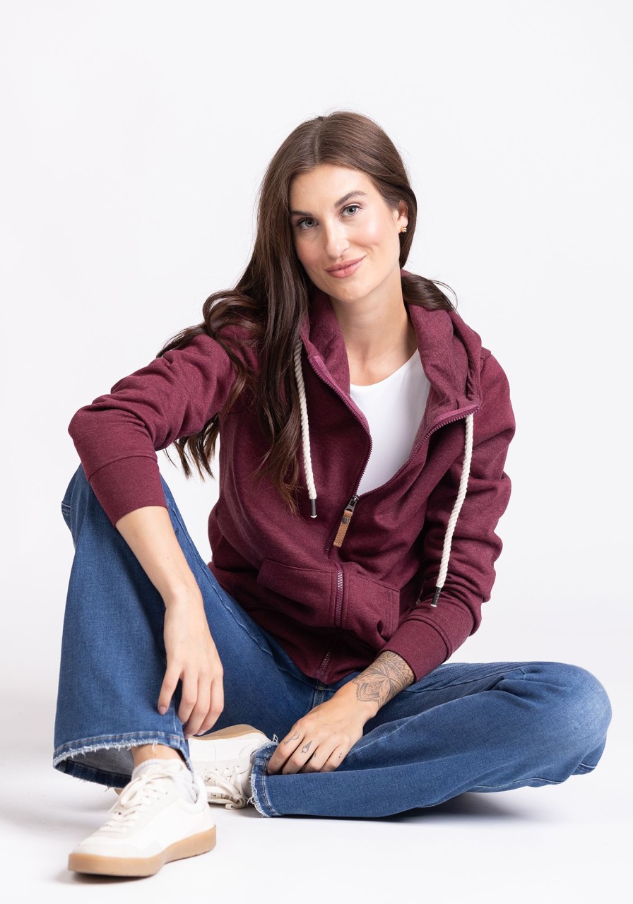 Women kismet Hoodies & Sweatshirts | Zaharah Full Zip Hooded Fleece